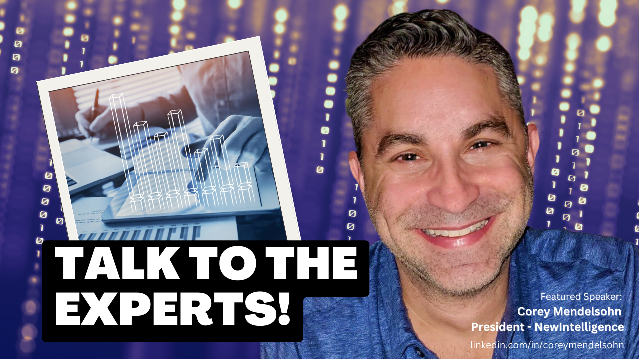 TALK TO THE EXPERTS | Corey Mendelsohn